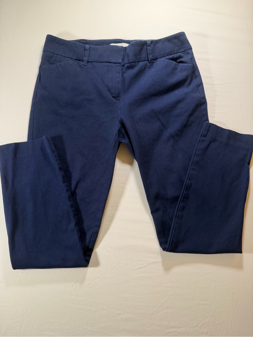 New York & Company Navy Slim Stretch Pants